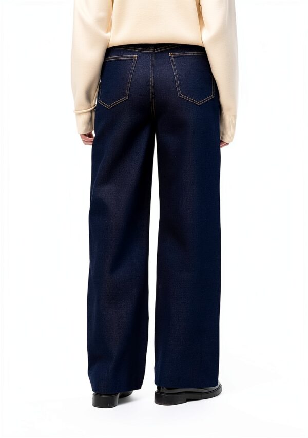 Jeans donna Vero Moda VMKathy HR Wide Blu Jeans Scuro 27W-30L-3