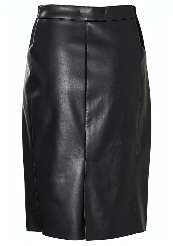 VERO MODA Gonna a matita VMBUTTERSIA Vita Media Nero - Taglia L-3