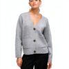 Cardigan VERO MODA VMBOOM Knit Cardigan Nero XL Caldo e Sostenibile-1