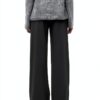 Pantaloni donna VERO MODA Zamira MW Wide Pant Noos colore Torba-3