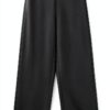 Pantaloni donna VERO MODA Zamira MW Wide Pant Noos colore Torba-0