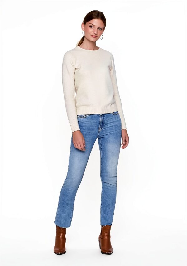 Maglione VERO MODA VMDOFFY Pullover in maglia birch melange-1