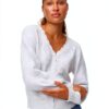 Cardigan Vero Moda donna con scollo a V, finitura argentea, 190 g-5