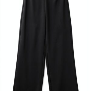 Pantaloni donna VERO MODA Vmberlin Zamira MW Wide Noos nero e torba-0