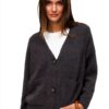 VERO MODA Cardigan Maglato VMBOOM – Nero, XL, 32% Poliestere Riciclato-3