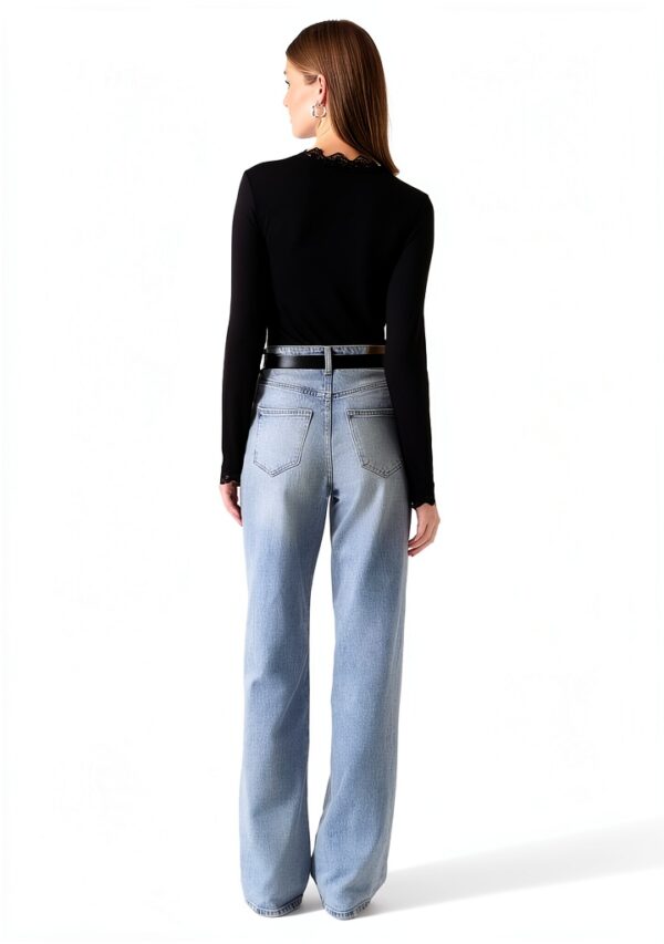VERO MODA Vmrosa LS Highneck Top Jrs Noos Maglietta a Maniche Lunghe Donna (Pacco da 1)-2
