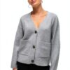 Cardigan VERO MODA VMBOOM Knit Cardigan Nero XL Caldo e Sostenibile-2