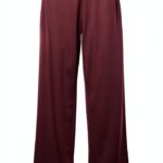 VERO MODA Pantaloni Zamira Noos Donna Gamba Larga Vita Elastica-0