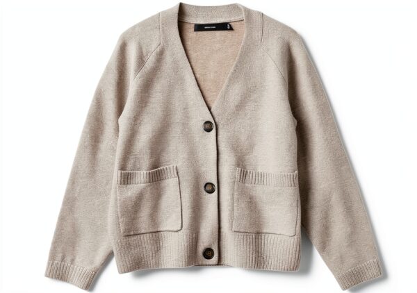 Cardigan VERO MODA VMBOOM Knit Cardigan Nero XL Caldo e Sostenibile-0